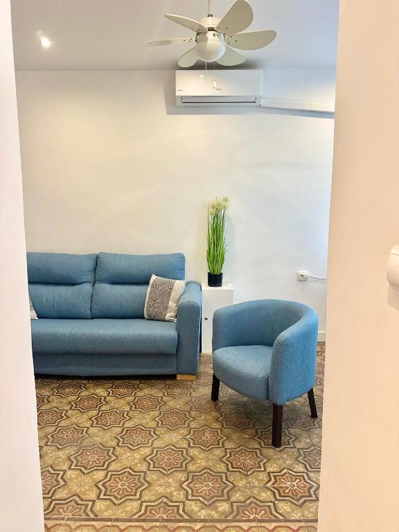 Posedenie v ubytovaní Apartamento tradición de la Corredera