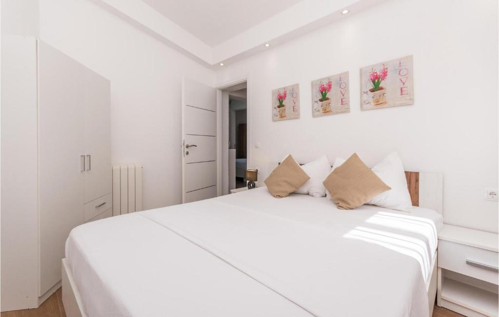 Posteľ alebo postele v izbe v ubytovaní Apartment Biograd 41