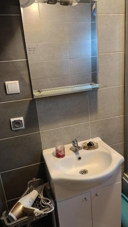 Koupelna v ubytování Ośrodek Wypoczynkowy "Słoneczko"