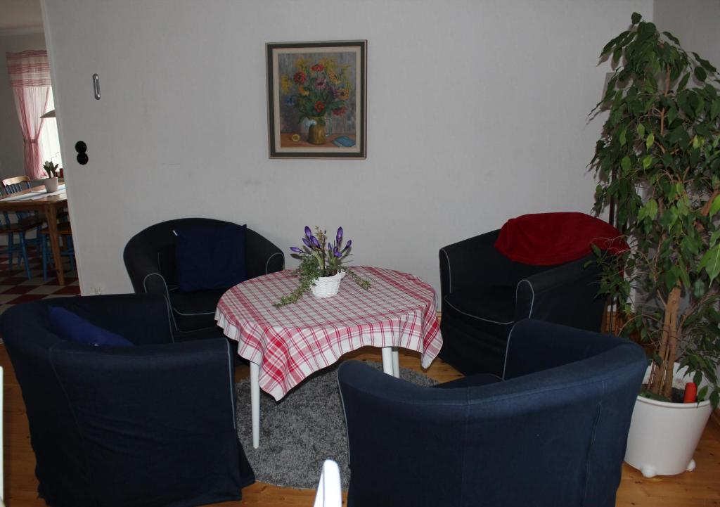 Posezení v ubytování Hermanslycke Bed & Breakfast