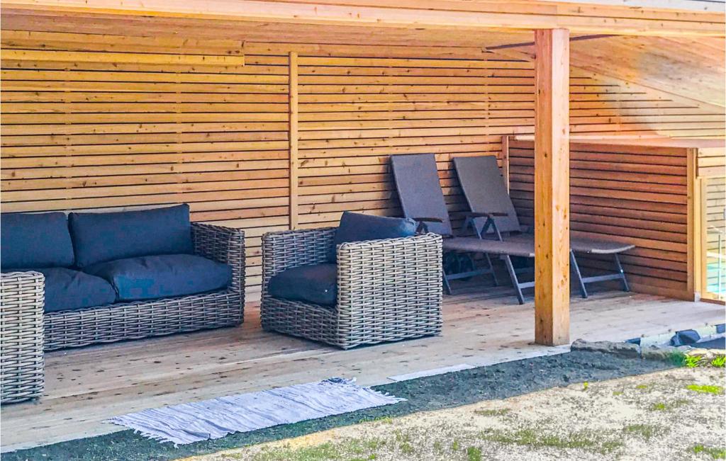 Posedenie v ubytovaní Ferienhaus Mit Pool Und Sauna