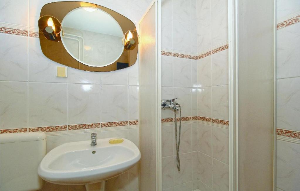 Kúpeľňa v ubytovaní Apartment V,c,emina Vi