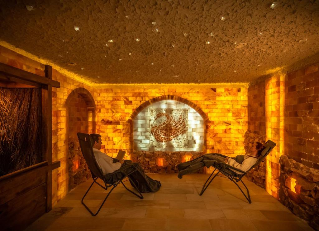 Posezení v ubytování Hotel Langenwaldsee