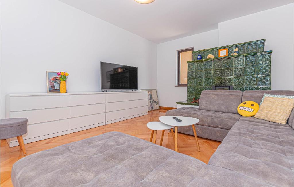 TV a/nebo společenská místnost v ubytování Holiday Home Tribunj-Sovlje Dubravice