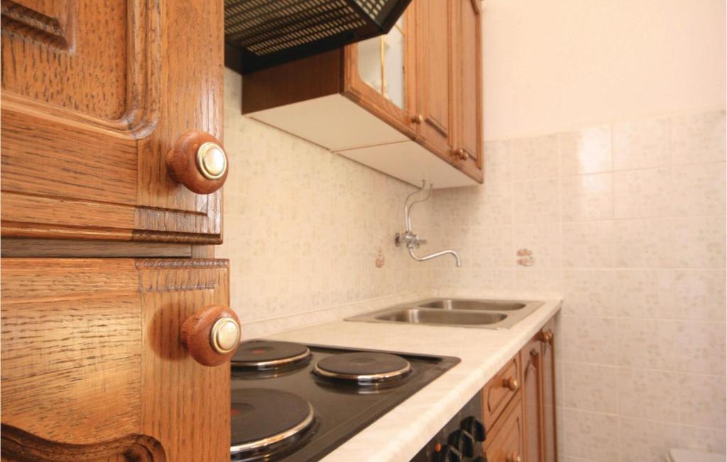 Kuchyň nebo kuchyňský kout v ubytování Holiday Home Tribunj-Sovlje Dubravice