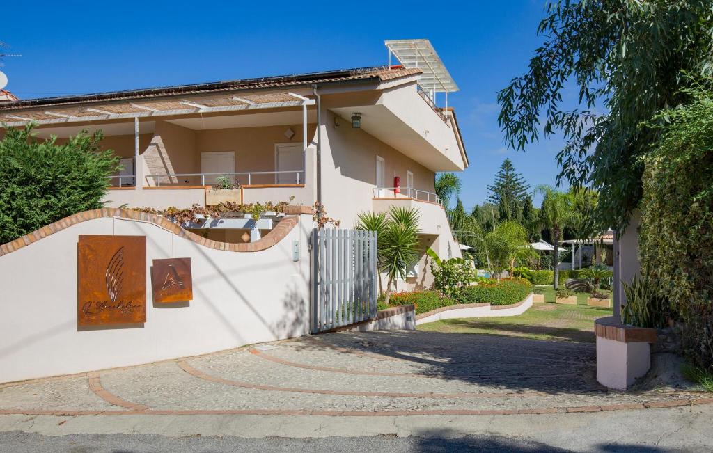 Budynek, w którym mieści się apartament