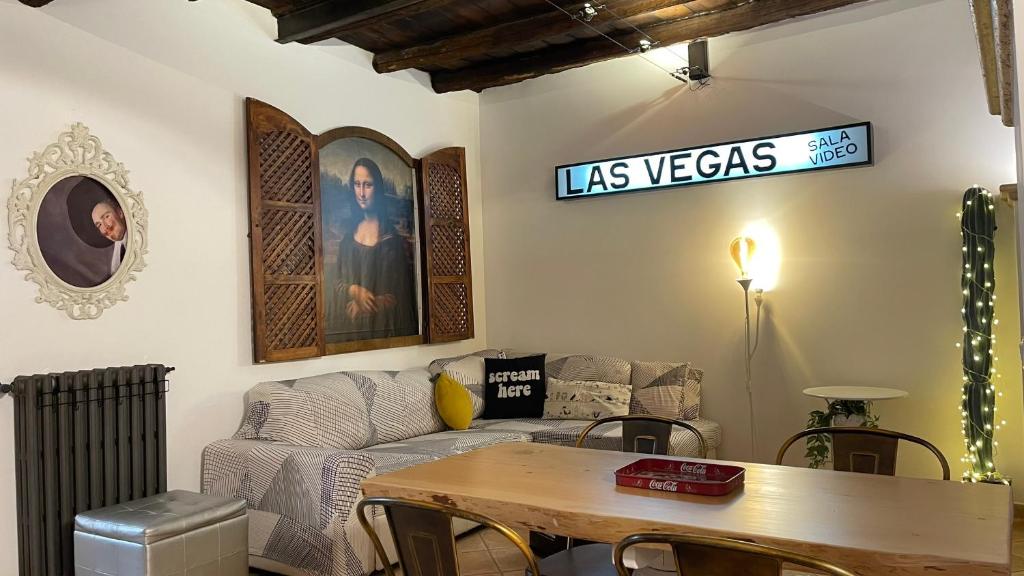 Posezení v ubytování Koru House Ariccia