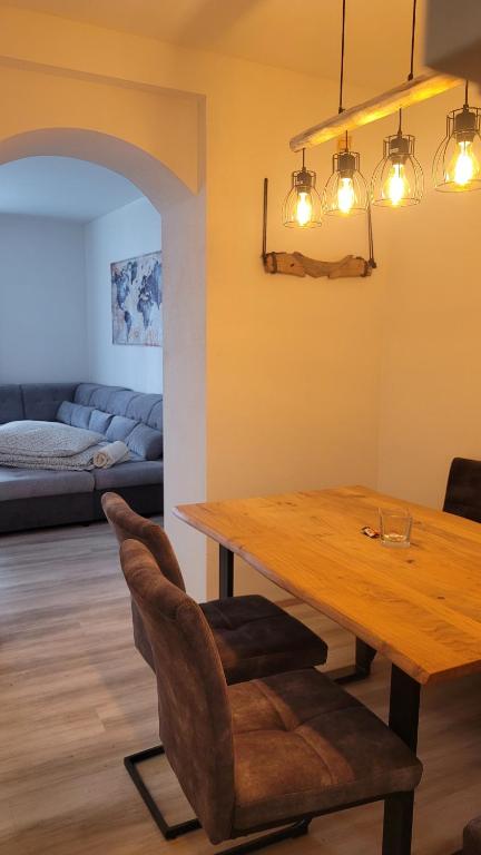 Posezení v ubytování Franzis Appartments Franz