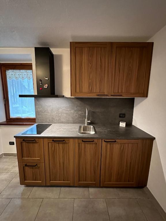 Kuchyň nebo kuchyňský kout v ubytování Moulins 57