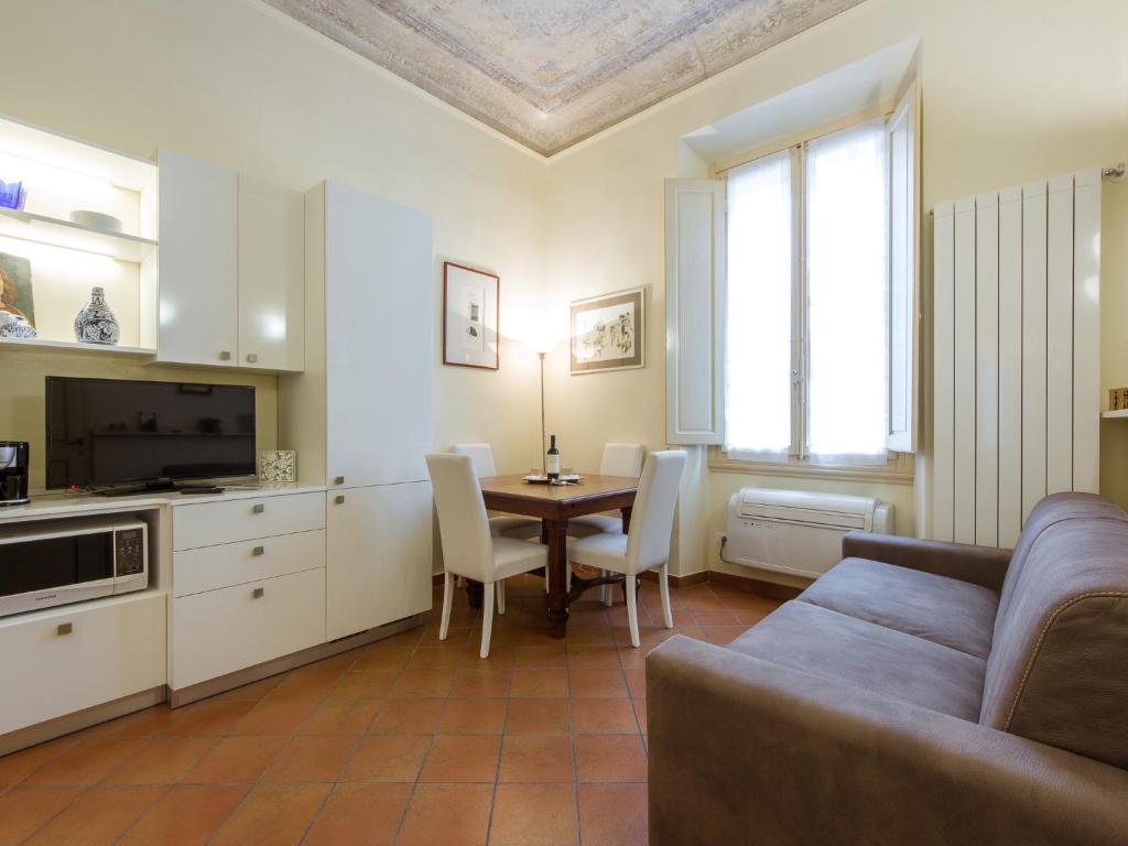 Svetainės erdvė apgyvendinimo įstaigoje Apartments Florence - Alfani Michelangelo