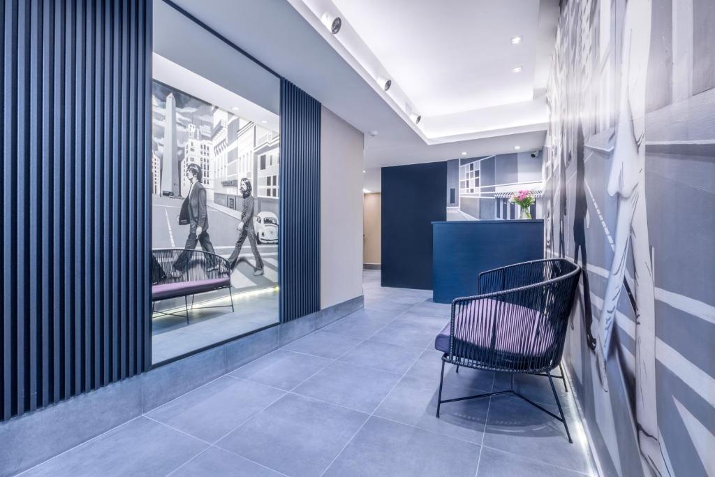 Family Apartments in Palermo - by BueRentalsにあるフィットネスセンターまたはフィットネス設備