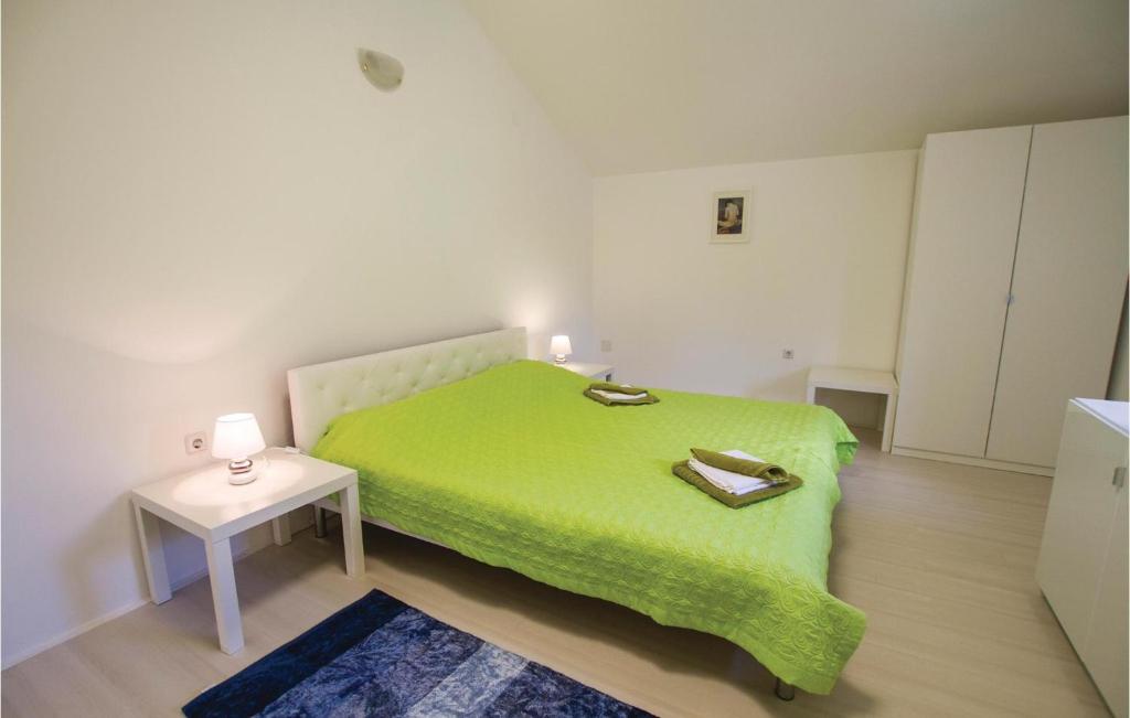 Postel nebo postele na pokoji v ubytování Holiday Home Santalezi Croatia