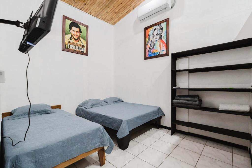 Postel nebo postele na pokoji v ubytování Apartamento Frigia 2