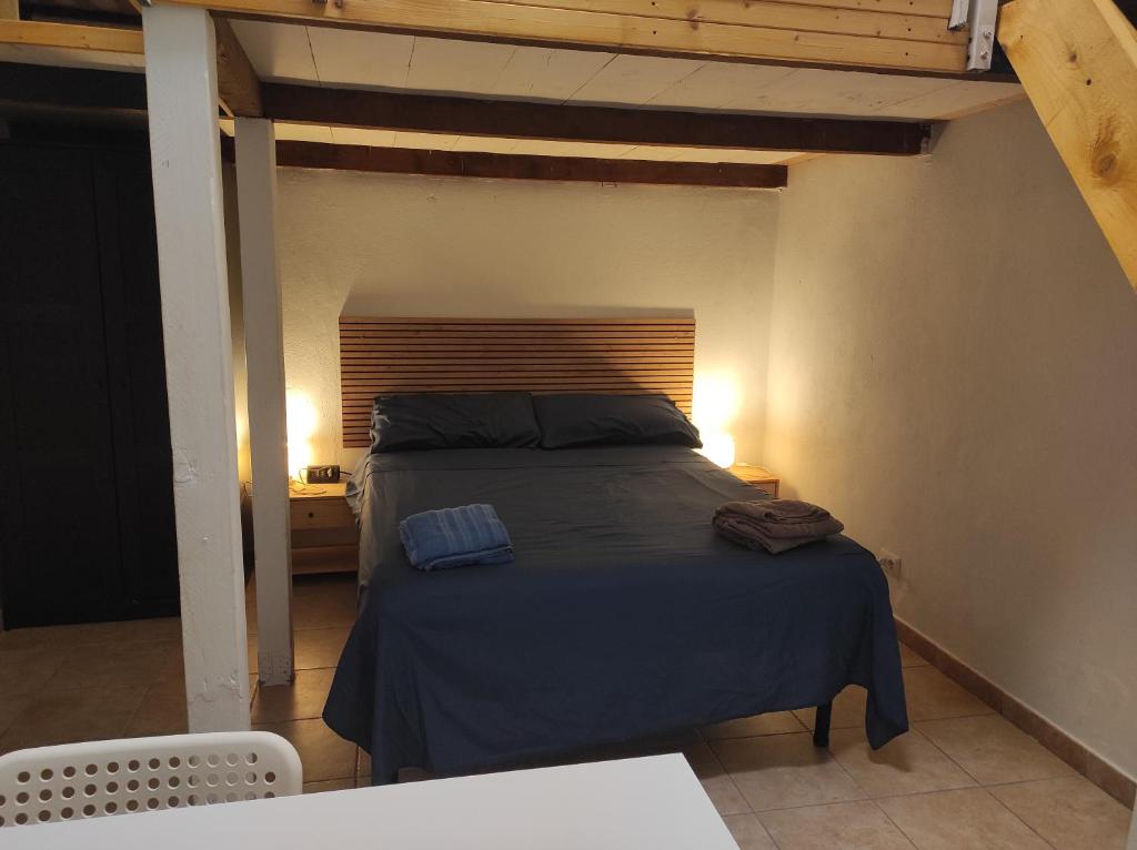 Postel nebo postele na pokoji v ubytování Aeolian Sea House