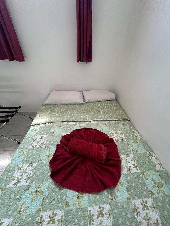 Postel nebo postele na pokoji v ubytování Aldeia Hostel II