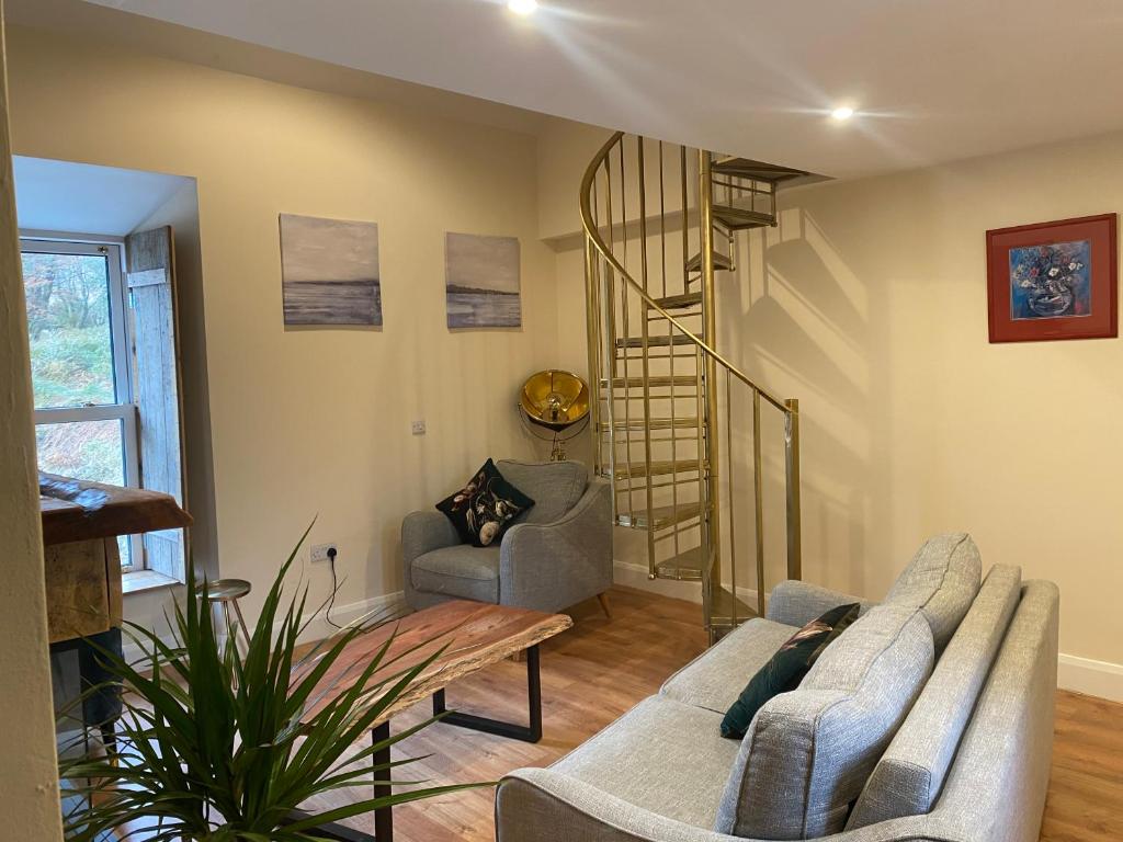 Posezení v ubytování Kylemore house boutique apartments - Diamond Lounge
