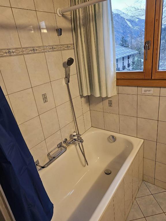 Koupelna v ubytování 5 Zimmer-Wohnung mit Garage und Sauna