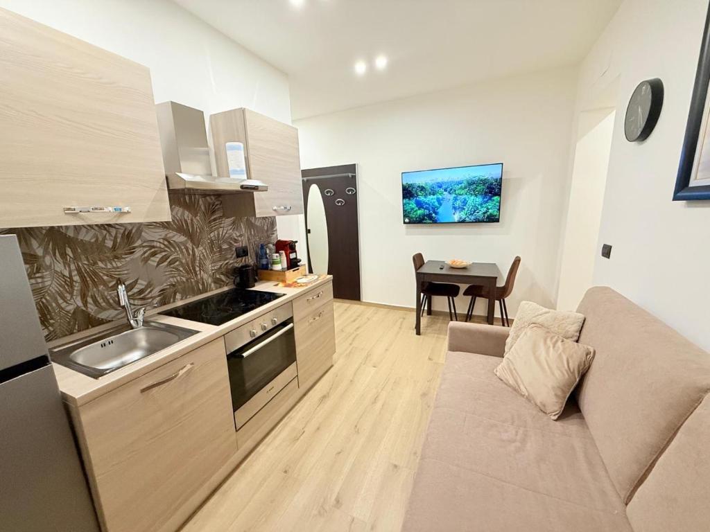 Kuchyň nebo kuchyňský kout v ubytování Bala Dream House