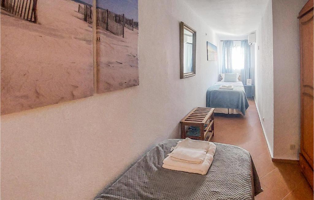 Posteľ alebo postele v izbe v ubytovaní 2 Bedroom Gorgeous Home In Malaga