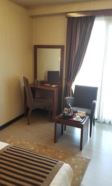 A seating area at My Liva Hotel