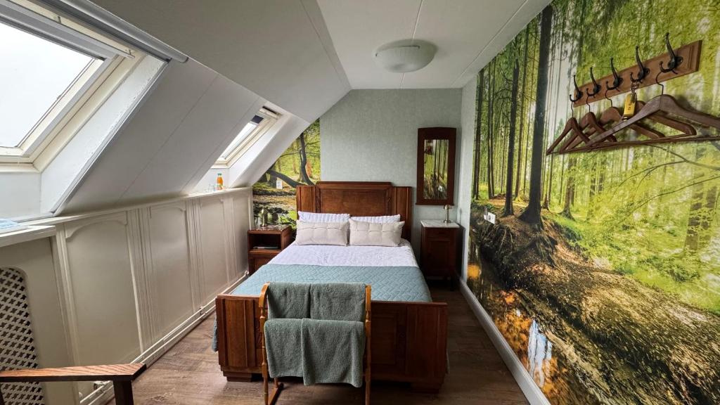 Postel nebo postele na pokoji v ubytování B&B Landleven