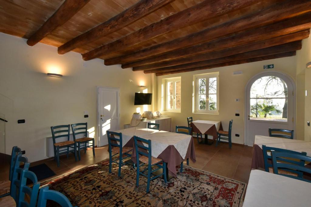 Posezení v ubytování Le Palazzole