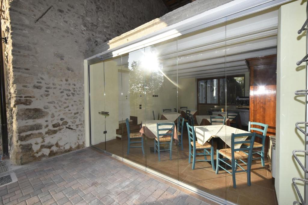 Posezení v ubytování Le Palazzole