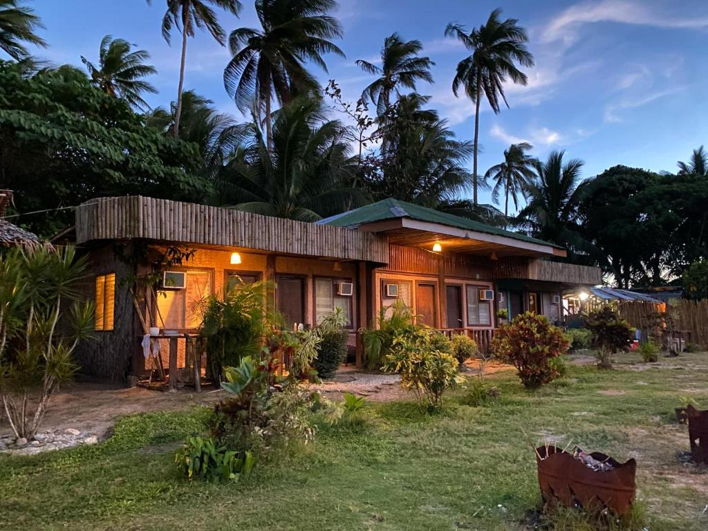 Zahrada ubytování Amihan Beach Hostel