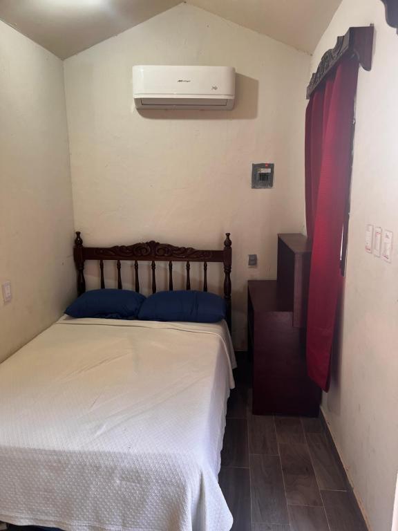 Postel nebo postele na pokoji v ubytování Hotel River Blue
