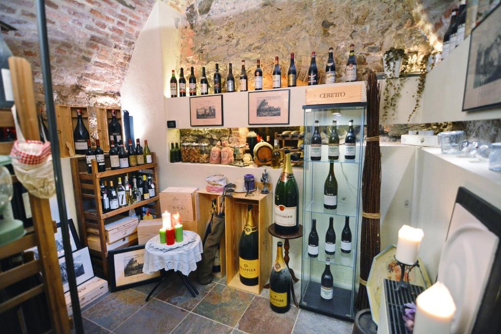 Nápoje v ubytování Hotel Boutique Antiche Mura