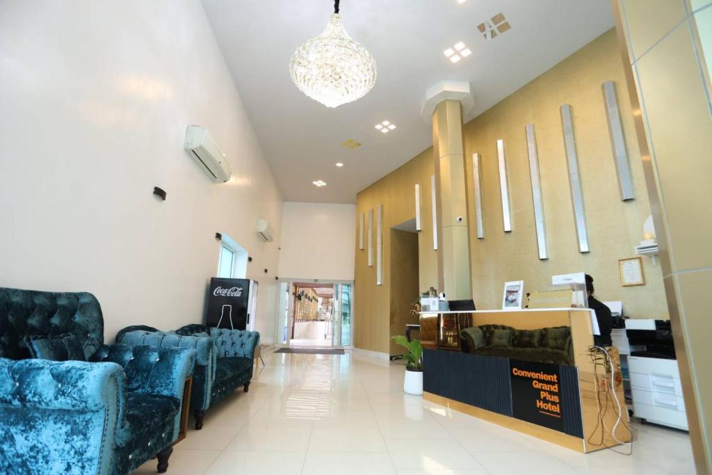 Posezení v ubytování Convenient Grand Plus Hotel Suvarnabhumi