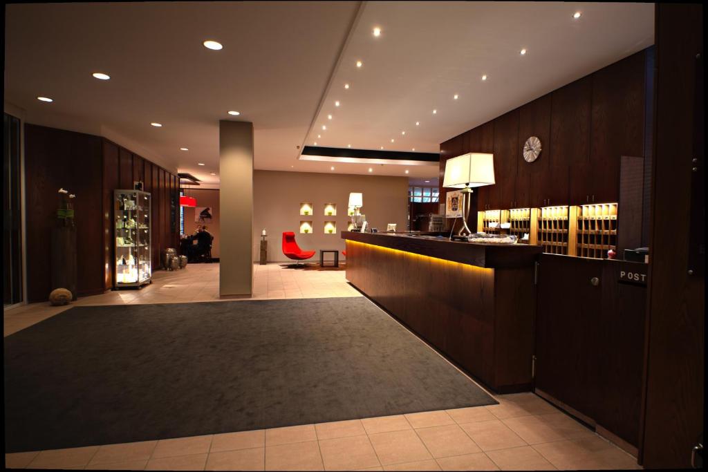 Lounge nebo bar v ubytování relexa hotel Bad Steben GmbH