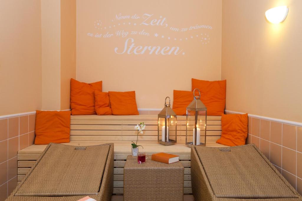 Posezení v ubytování relexa hotel Bad Steben GmbH
