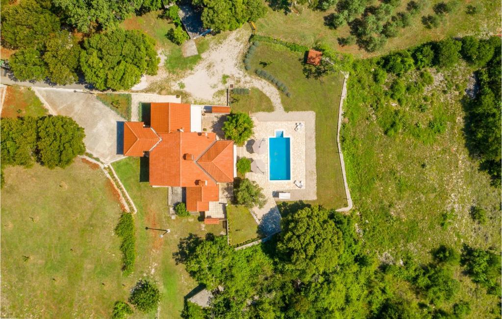 Pohľad z vtáčej perspektívy na ubytovanie Holiday Home Labin 42
