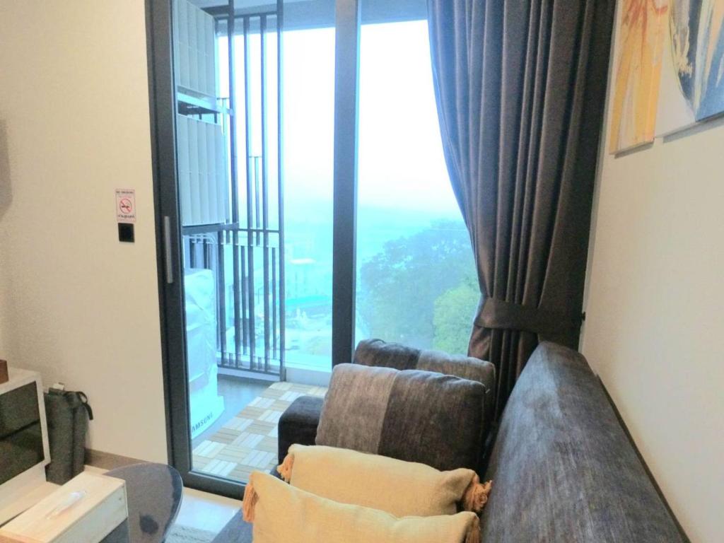 Posezení v ubytování A404-nice Seaview One Bedroom At Ao Nang Beach
