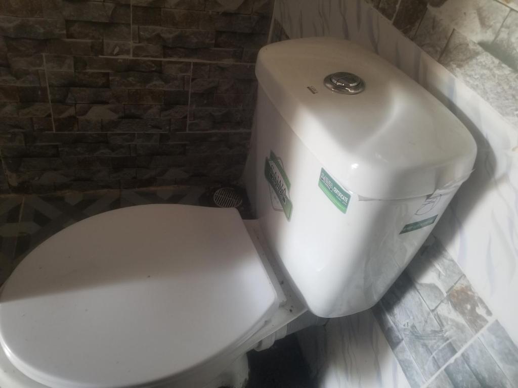 Koupelna v ubytování Sipi Backpackers