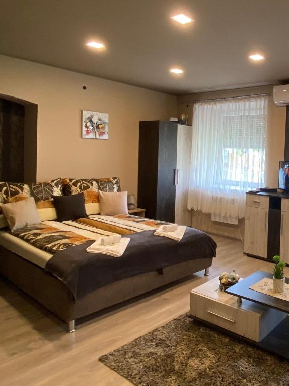 Posedenie v ubytovaní Aranyfürt Apartmanház