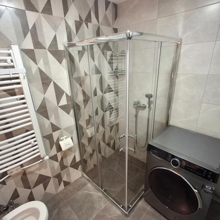 Koupelna v ubytování APARTMAN studio DADO