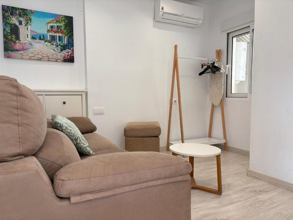 Posezení v ubytování Very beautiful penthouse in the heart of Alicante