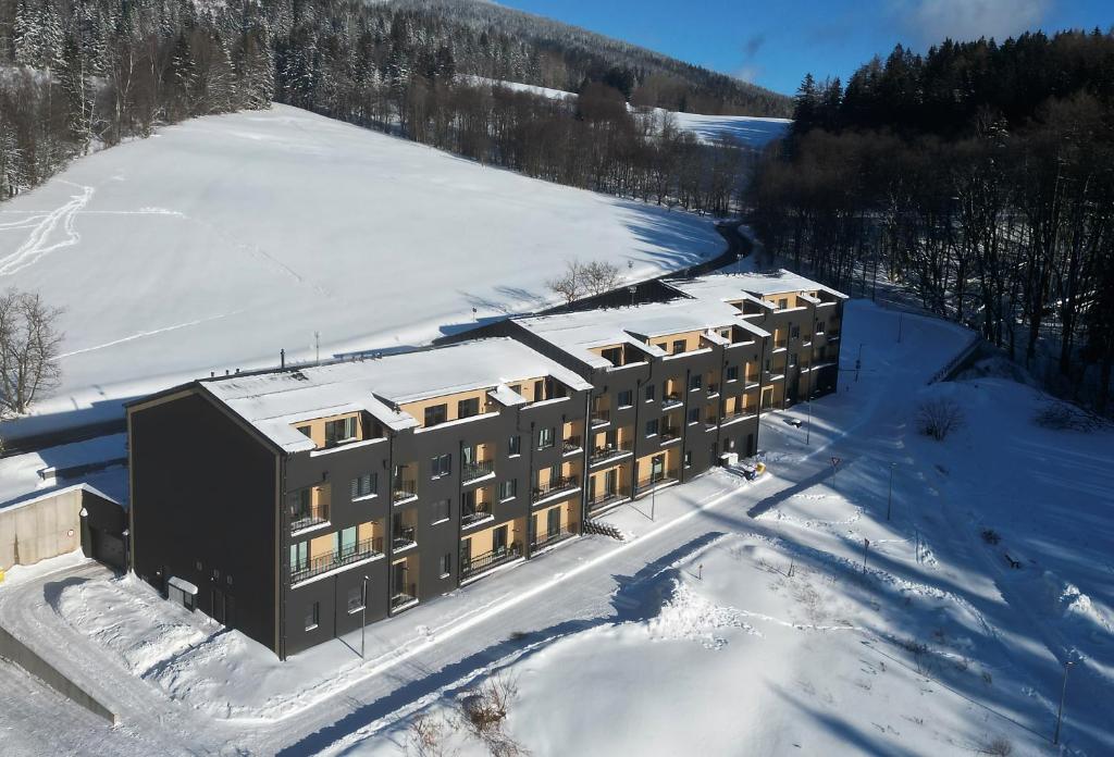 Apartmány Čerňák - Horňák - 4-6 osob, balkon, dvě parkovací místa v zimě
