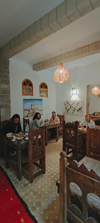 Restaurace v ubytování Riad Mogantique-Essaouira