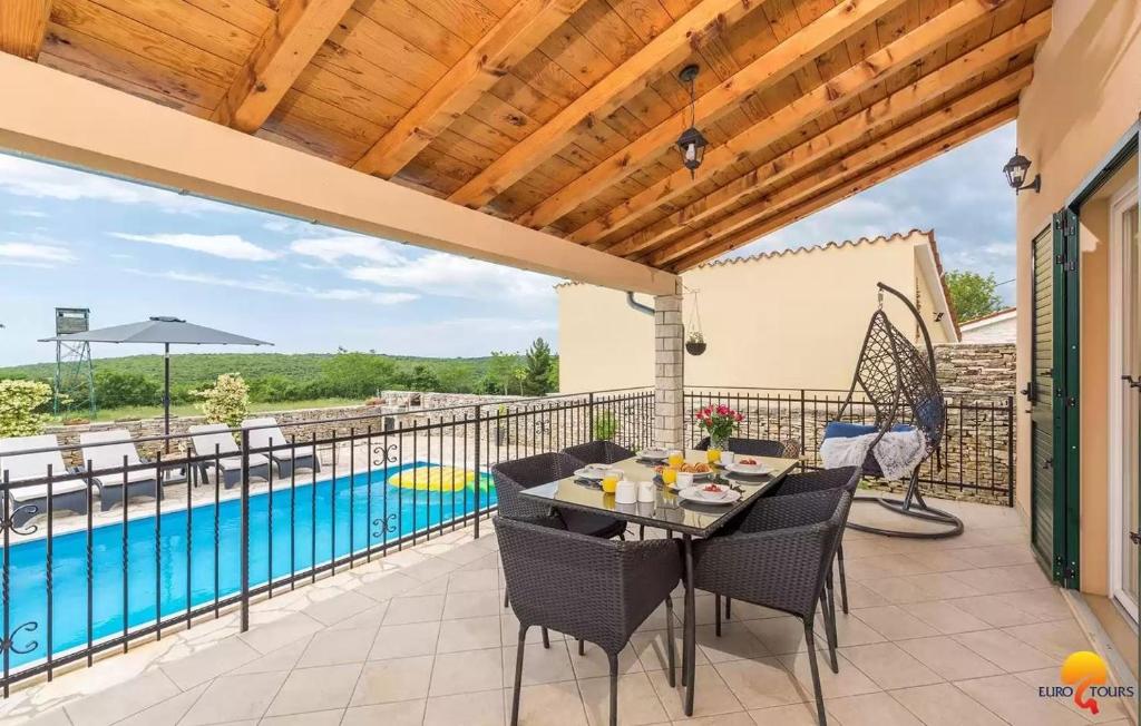 Bazén v ubytování Villa Grguci nebo v jeho okolí