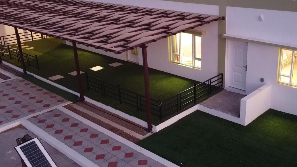 Balkón nebo terasa v ubytování Luban Camping House