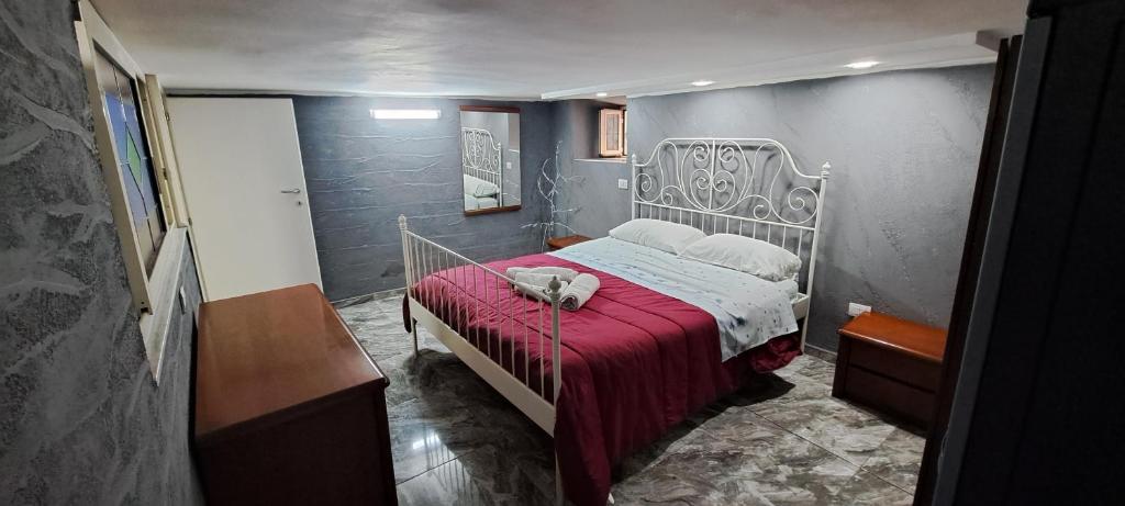 Posteľ alebo postele v izbe v ubytovaní Casa gioia