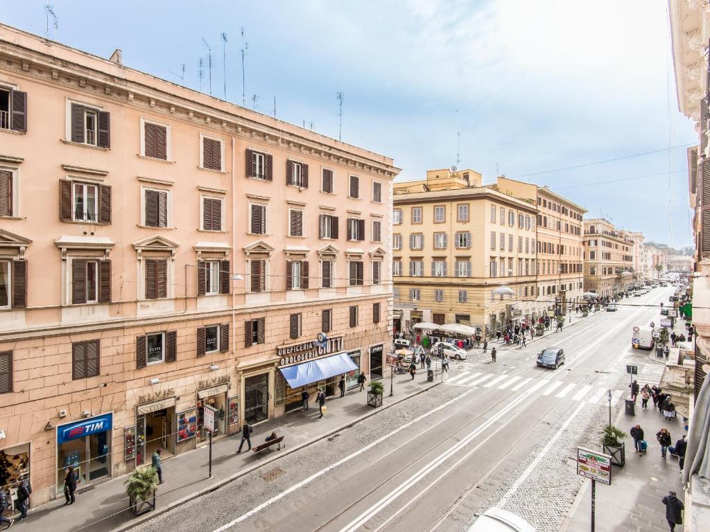 Výhľad na mesto Rím alebo výhľad na mesto priamo z apartmánu