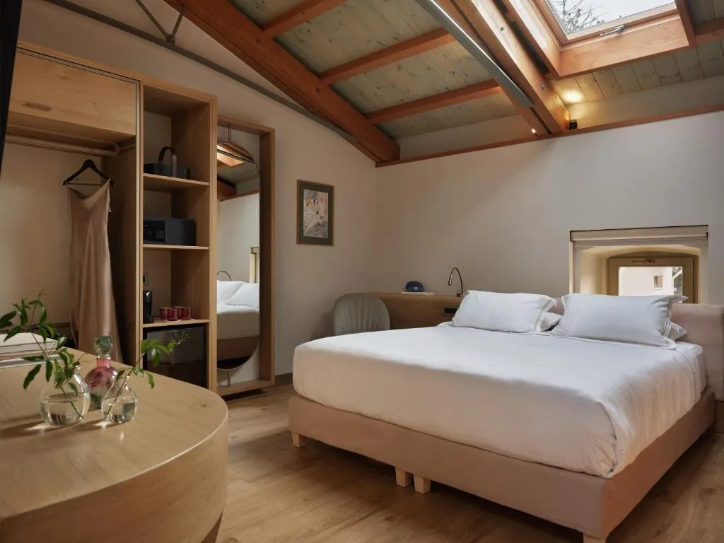 Attic Double Room with Skylights