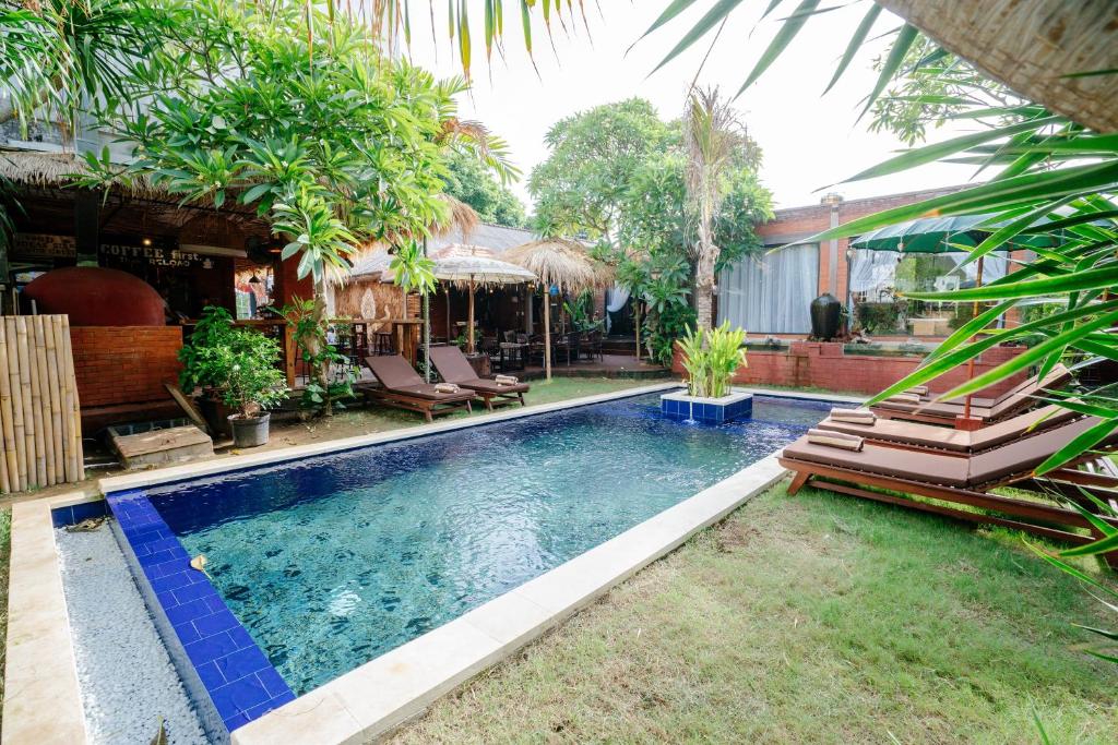 Bazén v ubytování The Saharah Mirage Bali nebo v jeho okolí