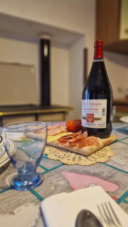 Nápoje v ubytování Casa sulla Scarpata