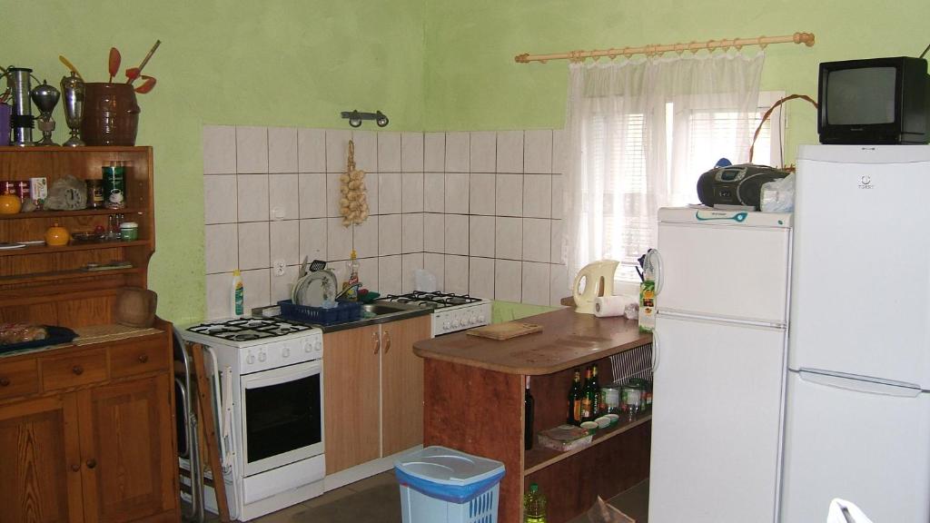Kuchyňa alebo kuchynka v ubytovaní Farma Bartolini