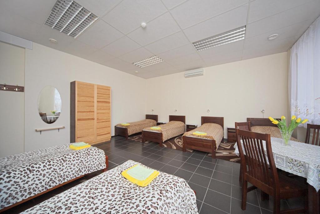 Postel nebo postele na pokoji v ubytování Yasmina Hostel